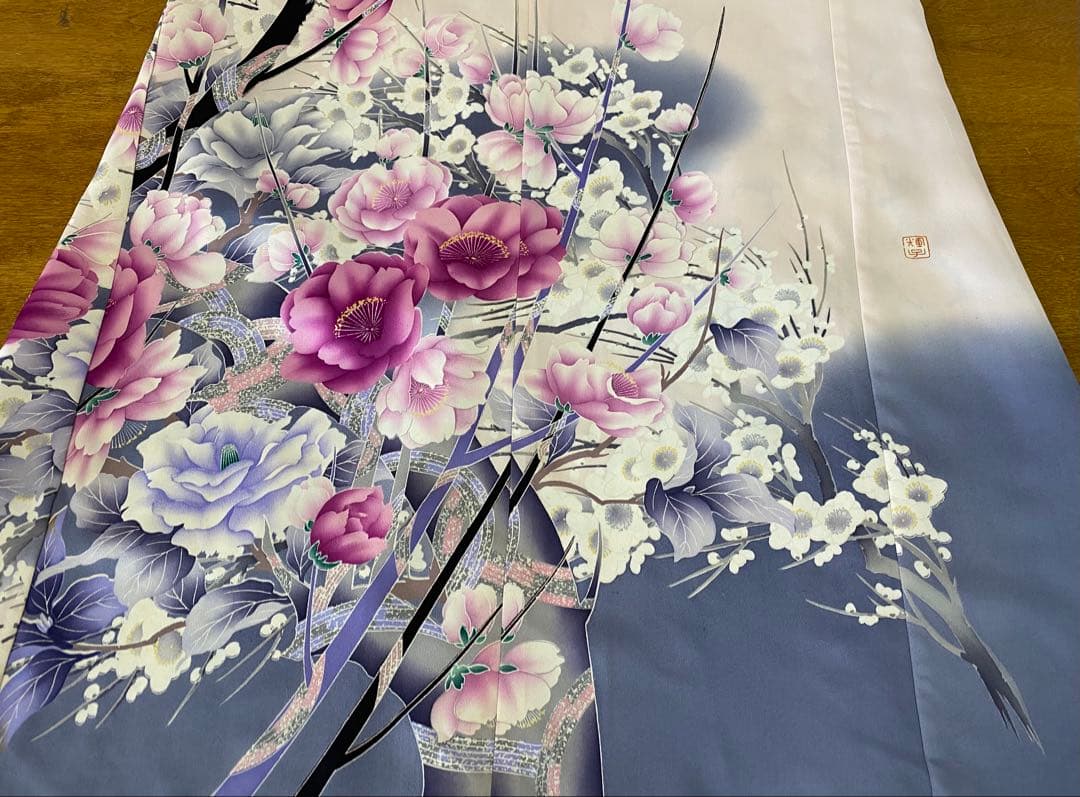 3287 着物　リメイク　ドレス　ワンピース