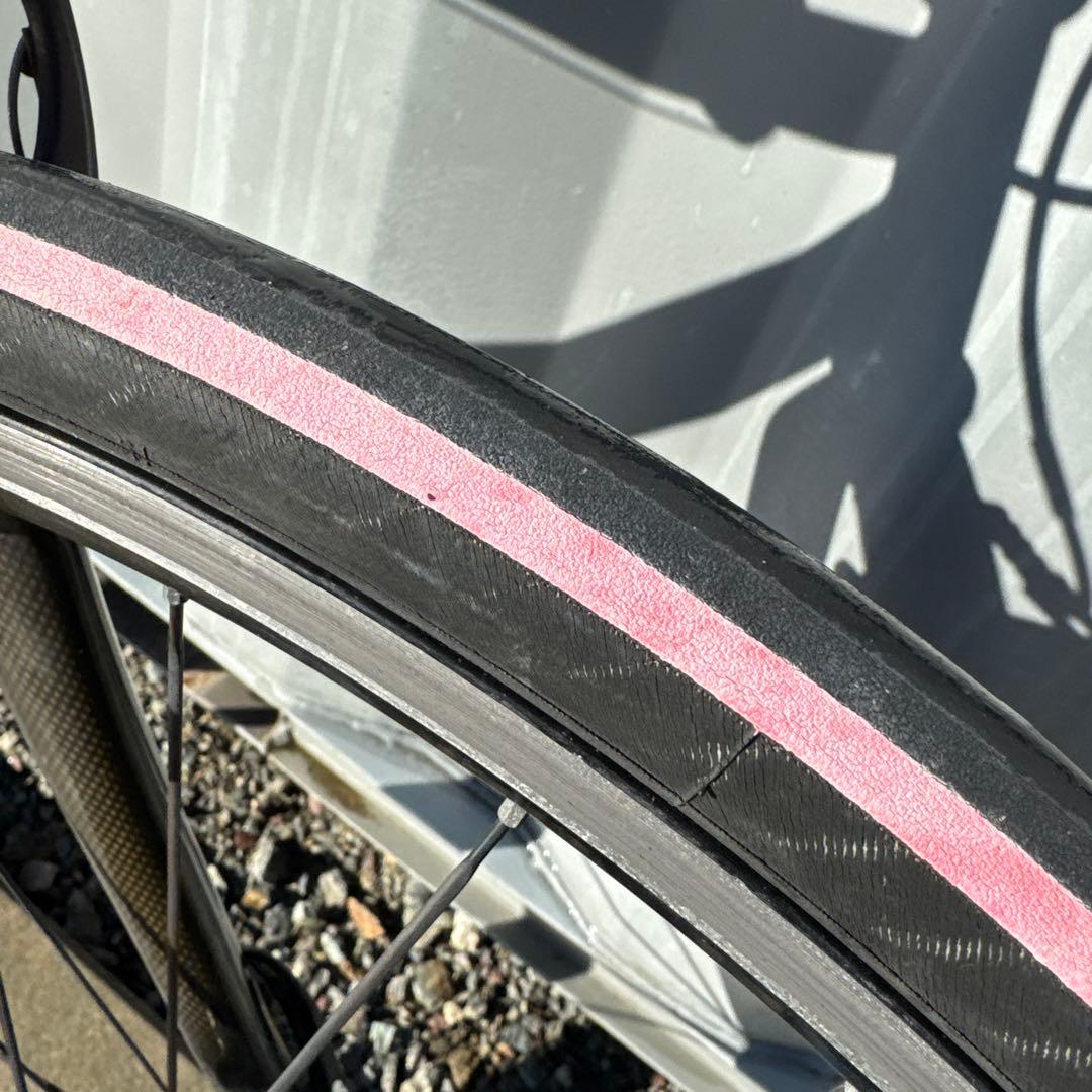 チューブ交換済 クロモリフレーム カーボンフォーク シクロクロスバイク 現状渡し