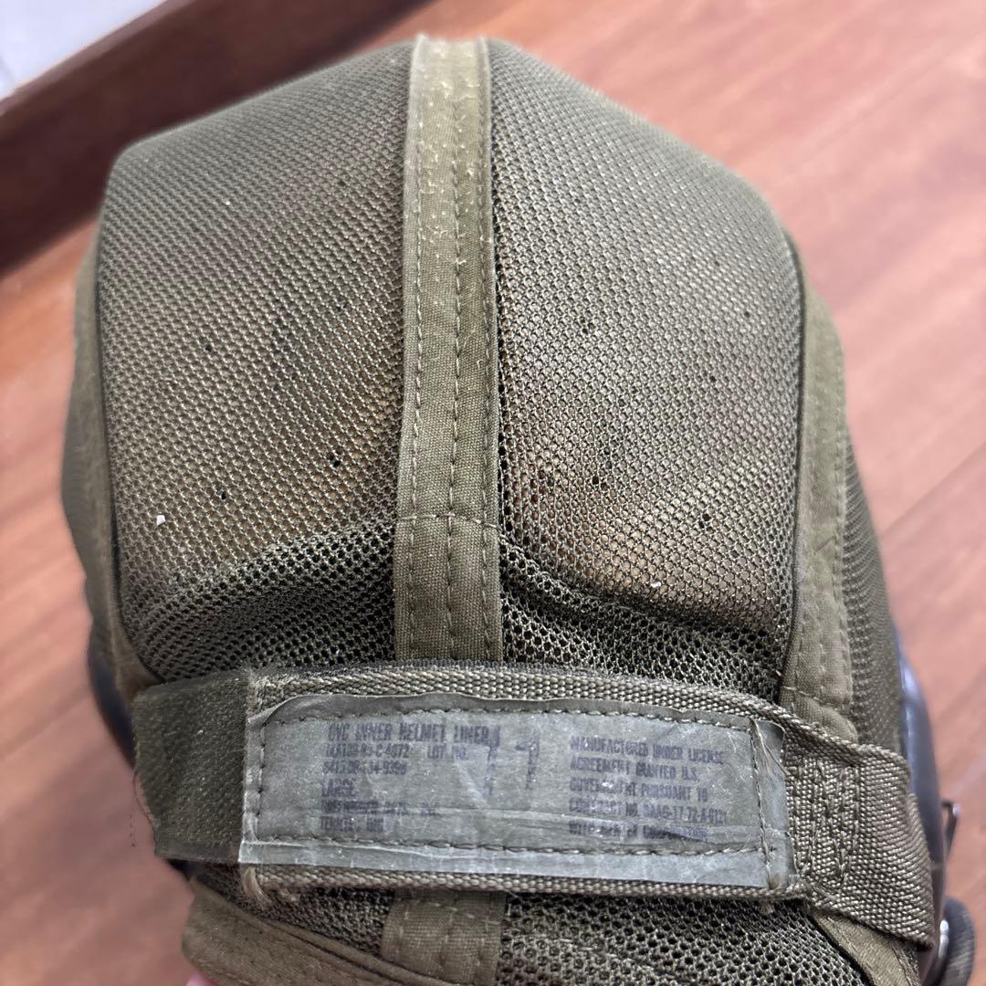 米軍　実物　GENTEX CVC タンカース　ヘルメット　LARGE 送料無料