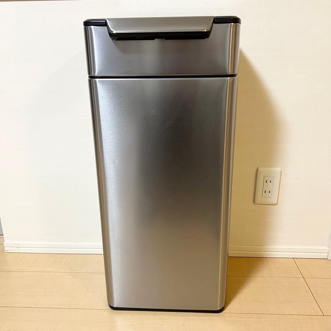 simplehuman レクタンギュラータッチバーカン 30L シルバー