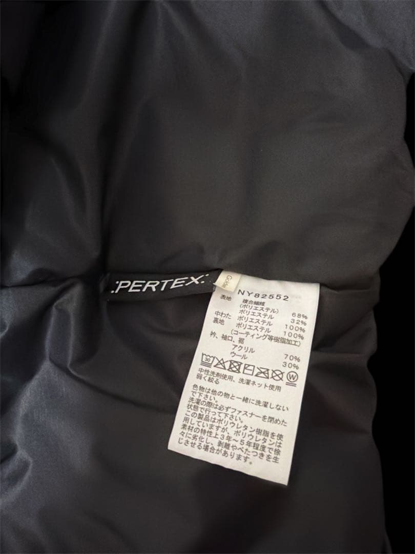 ノースフェイス NY82552 ブラック S 2025年12月購入