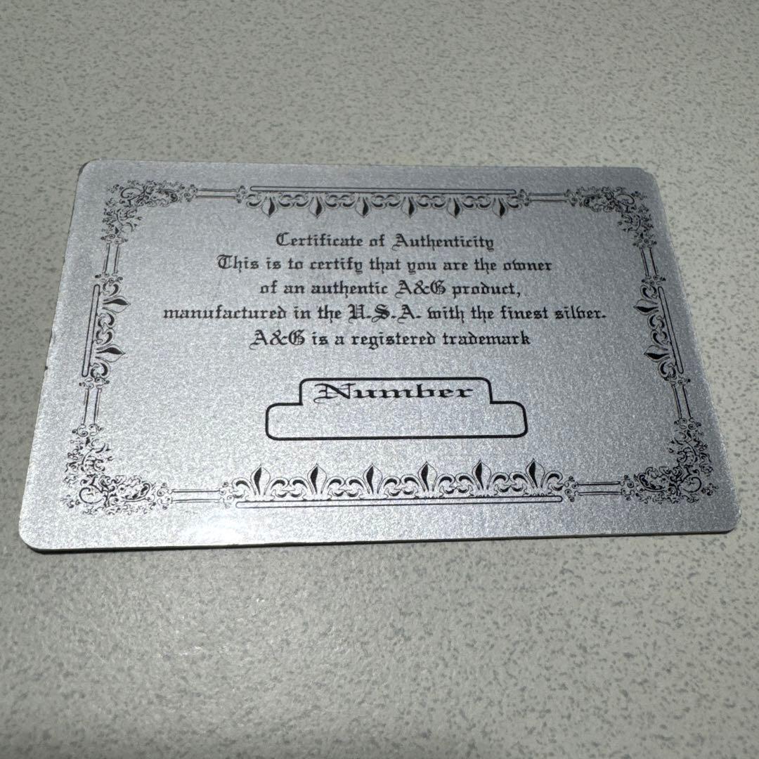 A&G Limited スターリングシルバーブレスレット 2003年製