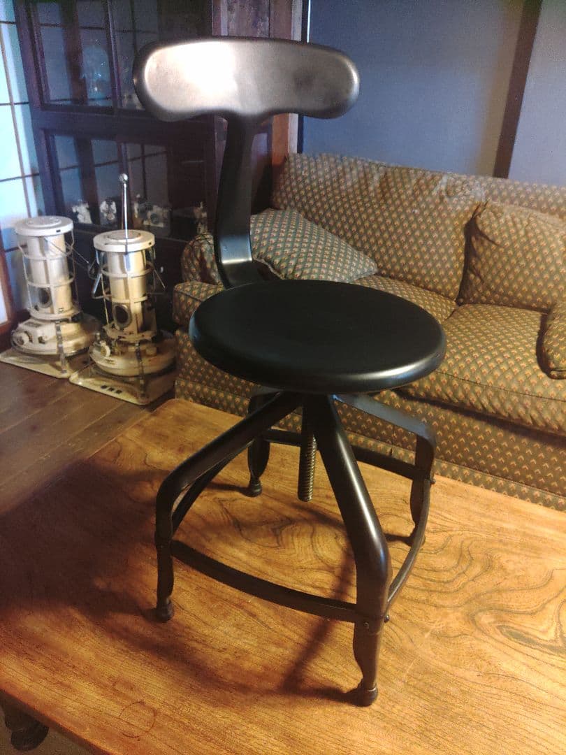 勺子　ニコルチェア　ノットアンティークス　関家具　アイアン