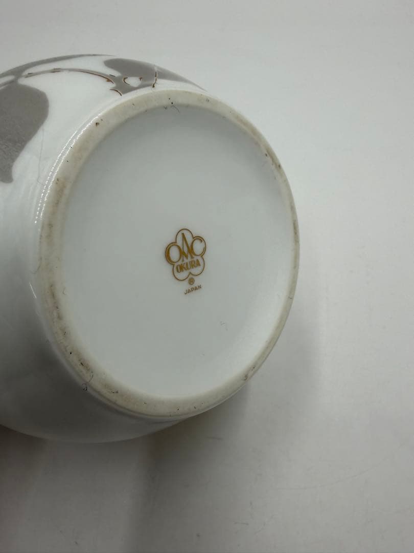 大倉陶園　　金彩薔薇 ティーポット＆シュガーポット＆ミルクポット　３点