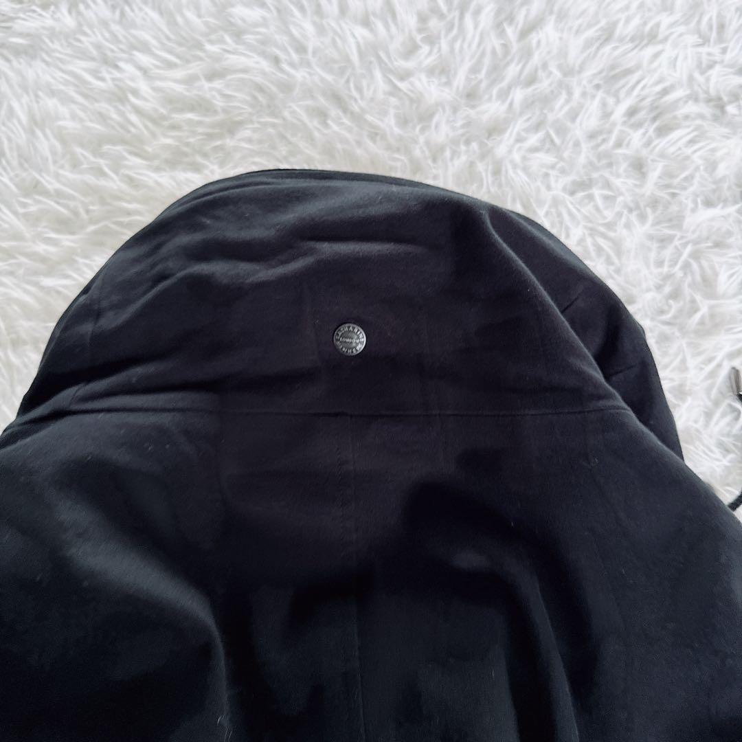 【KATHARINE HAMNETT LONDON】コットンライダース 黒 XL