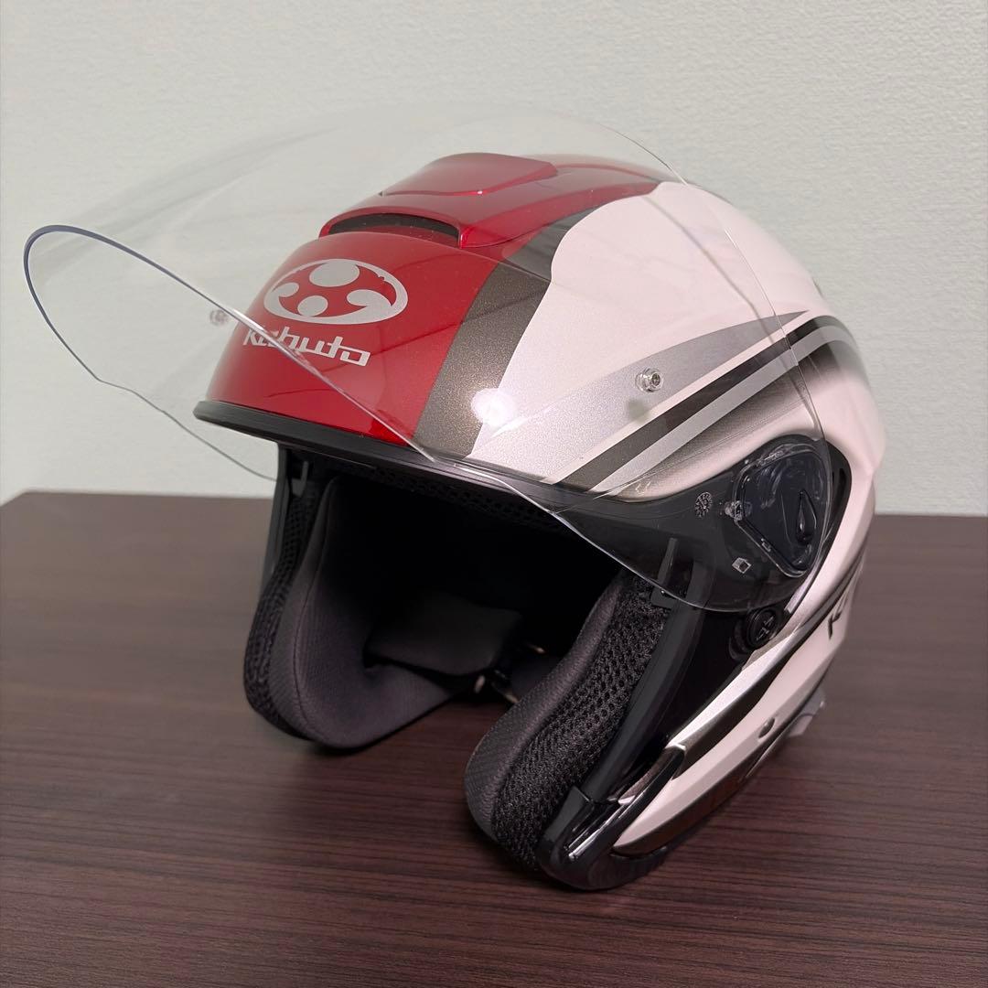 OGK KABUTOジェット ASAGI CLEGANT パールホワイト XL