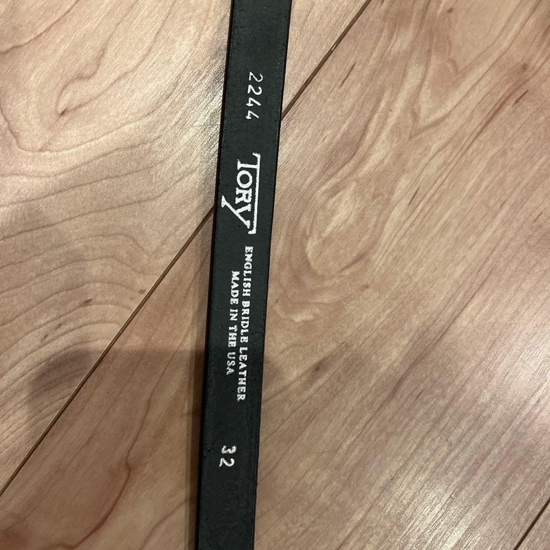 TORY LEATHER WESTERN BELT 32 トリーレザー