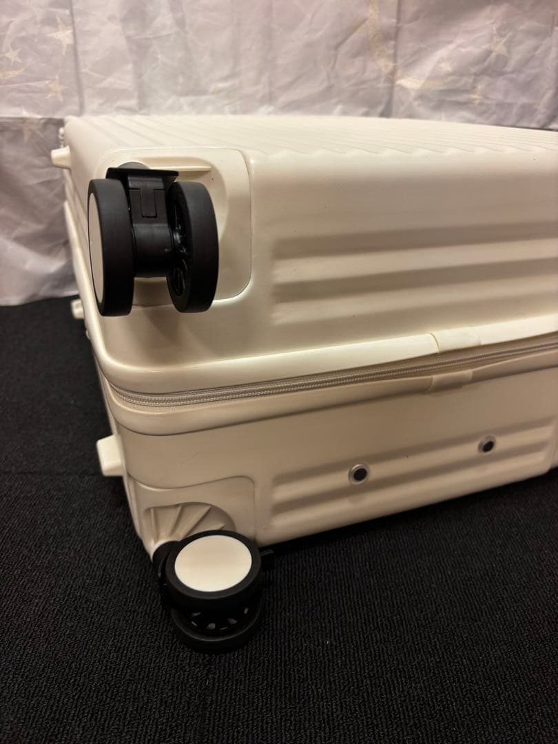 Ashard キャリーケース スーツケース Mサイズ ホワイト