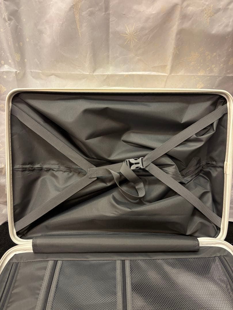 Ashard キャリーケース スーツケース Mサイズ ホワイト