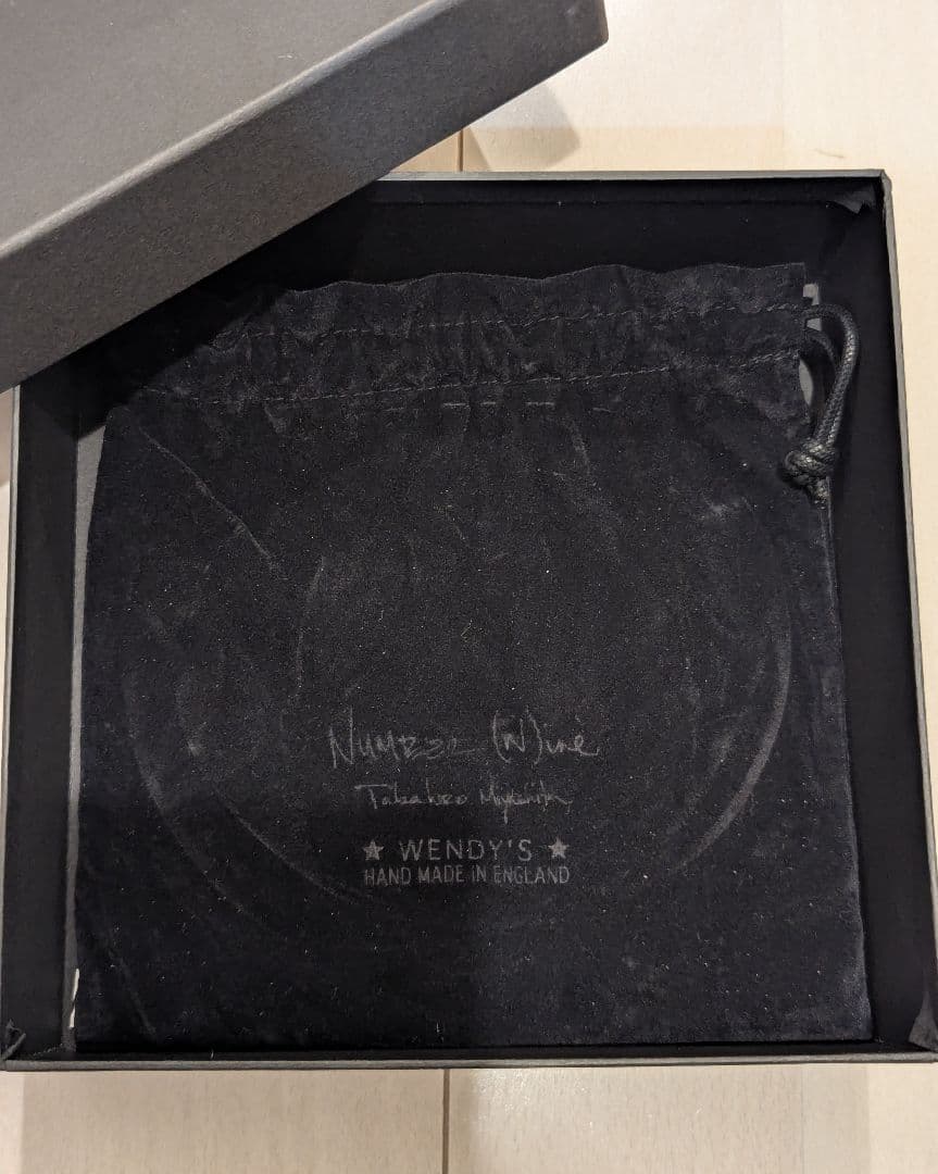 激レア★NUMBER(N)INE 別注 WENDY'S 1連スタッズベルト M