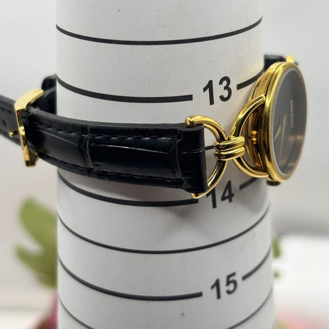 稼働品☆ベルト新品　GUCCIグッチ　6000.2.L　レディース腕時計