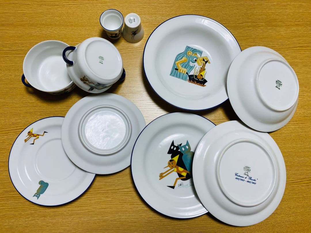 【値下げ】ジノリ　ピノキオ　10点セット【食器】