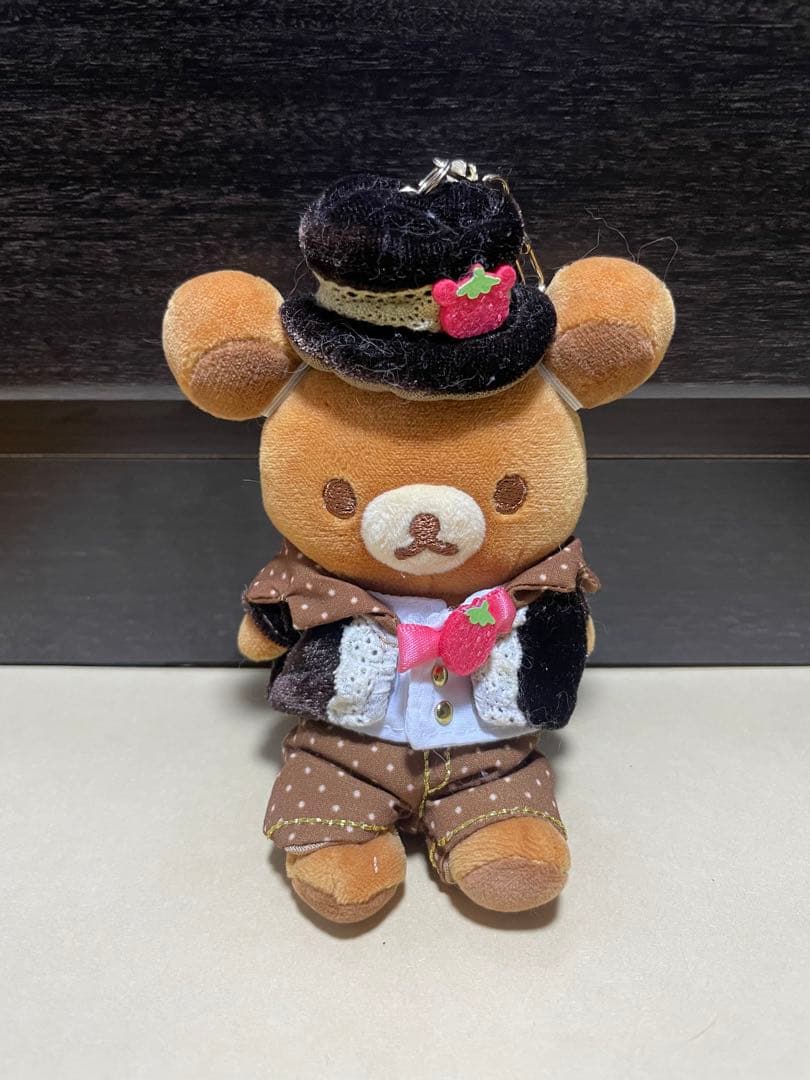 公*o様 リラックマ チョコレートdeファッションショー おでかけぬいぐるみキー