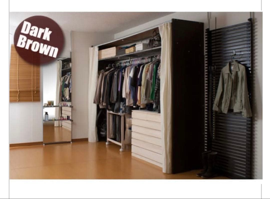 大幅値下げ！【定価54,990円】伸縮クローゼット ワードローブ ハンガーラック