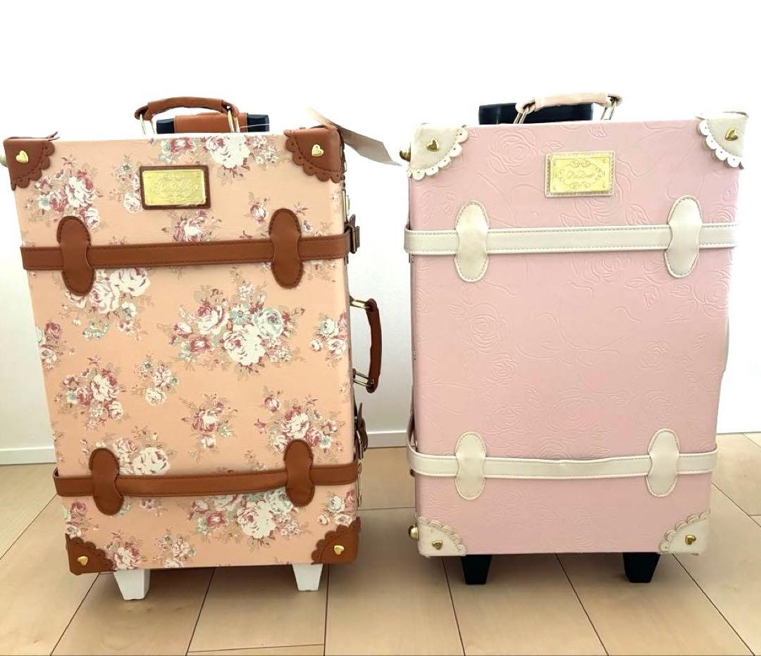 む*か様 新品未使用　LIZ LISA リズリサ　キャリーケース② 花柄