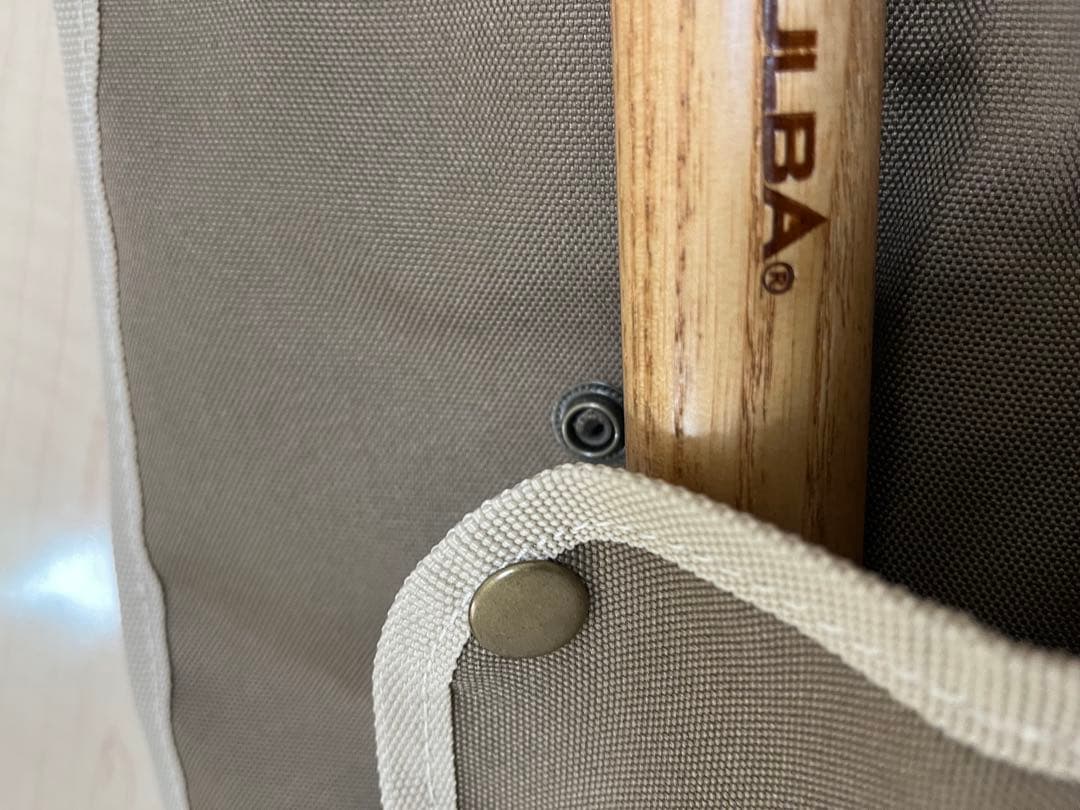 新品　タラスブルバ　木製　タープポール240　2本組　ケース付　ホワイトアッシュ