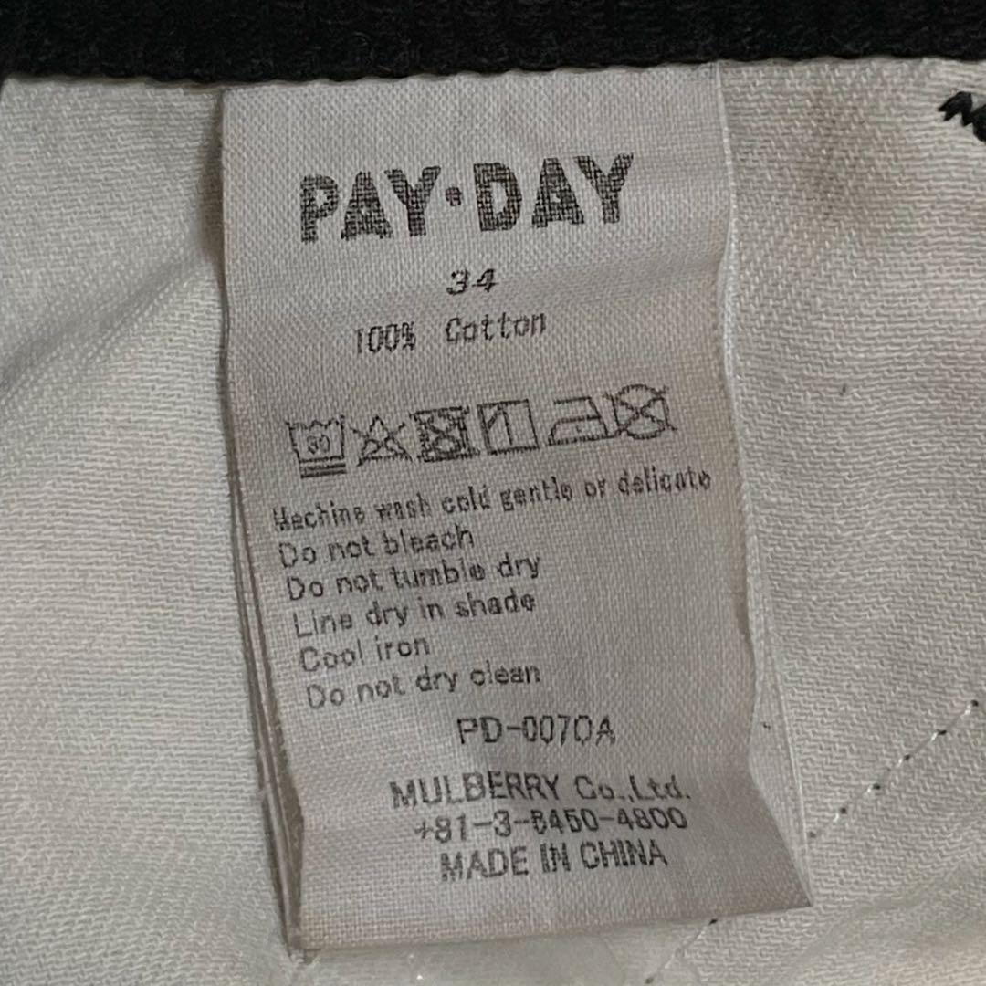 極美品⭐︎PAYDAY ペイデイ オーバーオール サロペット コーデュロイ　黒