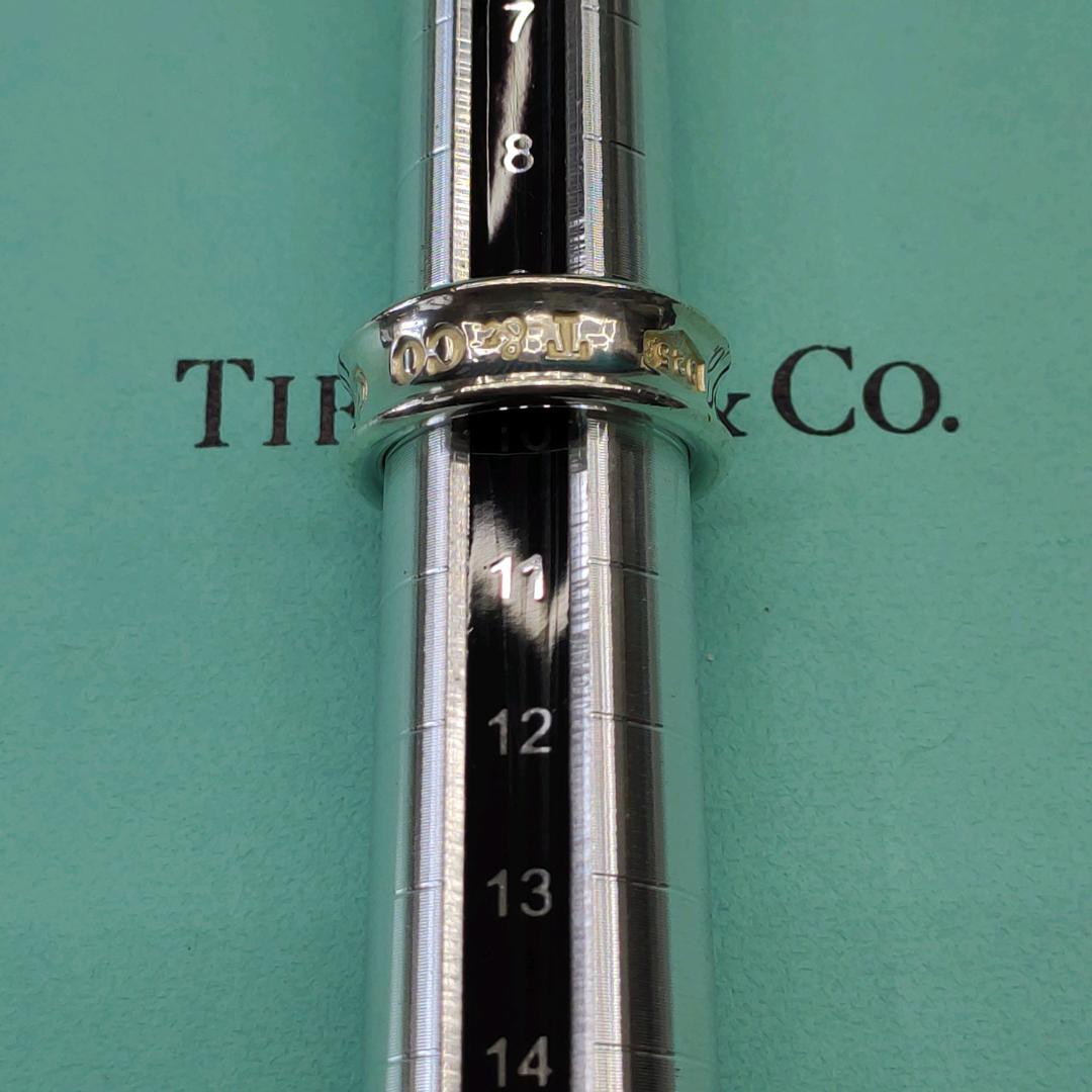 七七七　Tiffany & Co　ティファニー　 ナローリング 10号