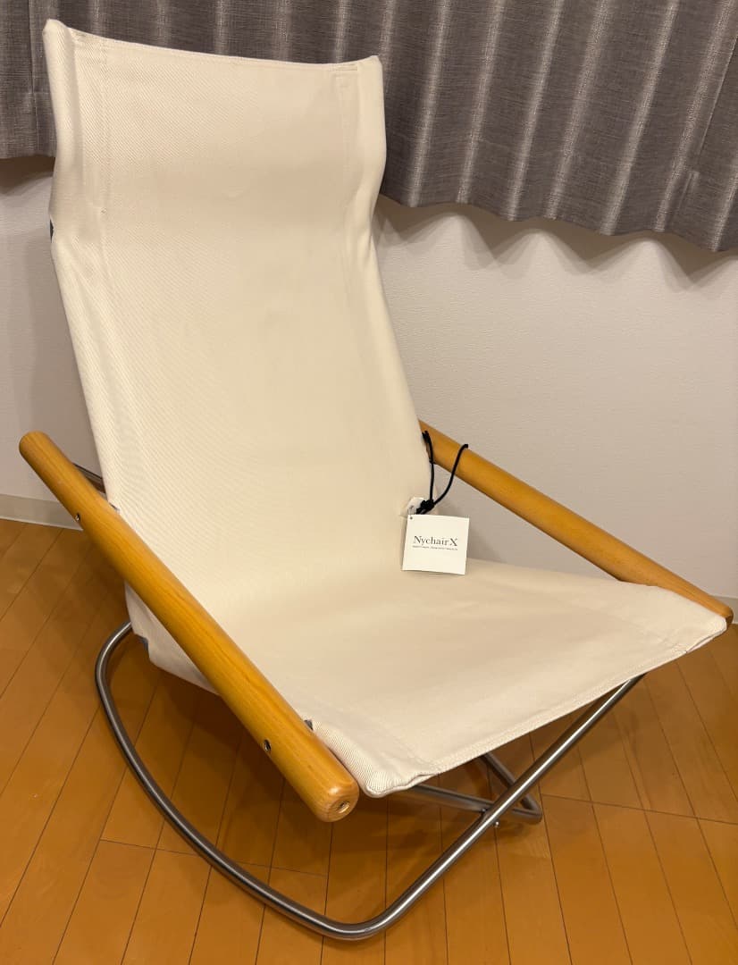 NychairX リクライニングチェアとオットマンセット