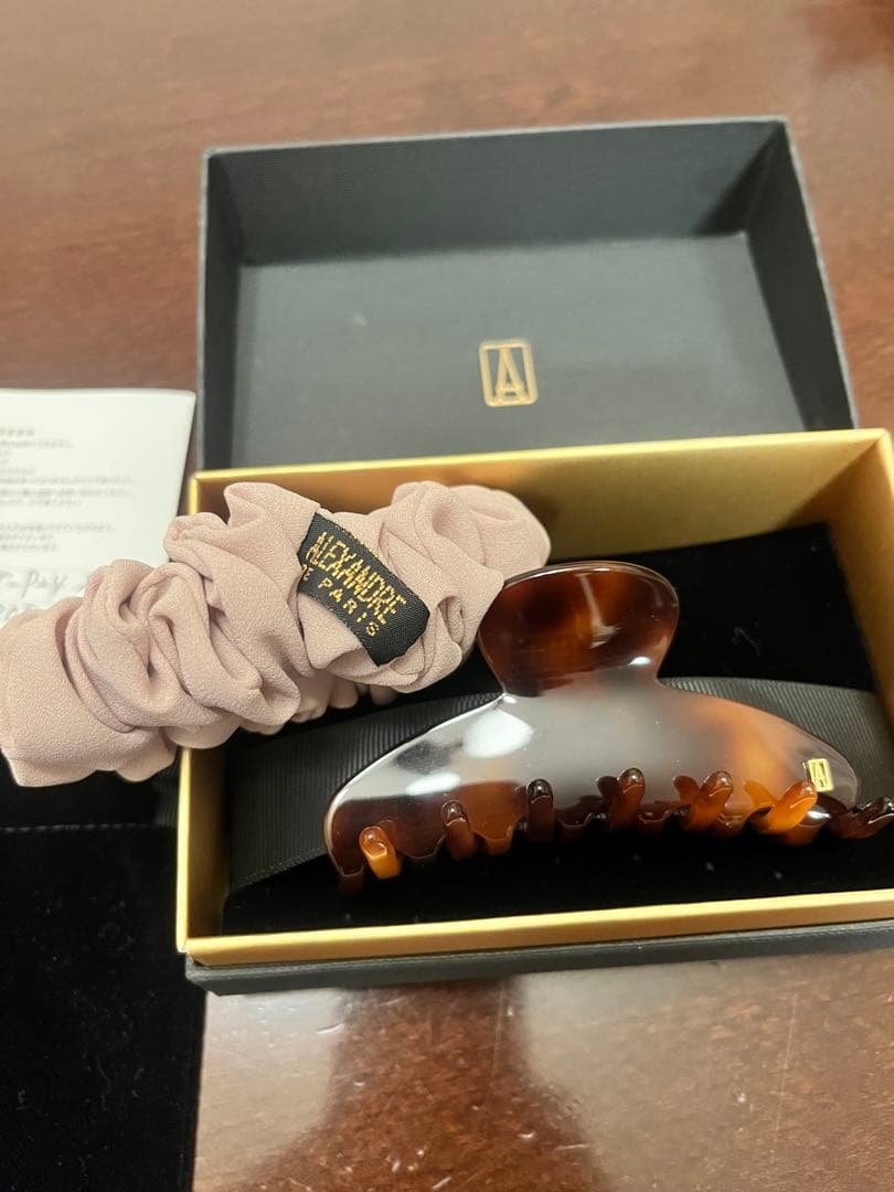 【新品】アレクサンドルドゥパリヘアクリップ＆シュシュ