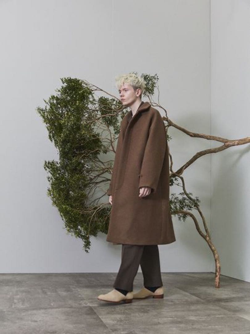 ジャケット・アウター MARKAWARE/ORGANIC SUFFOLK MELTON MACCOAT