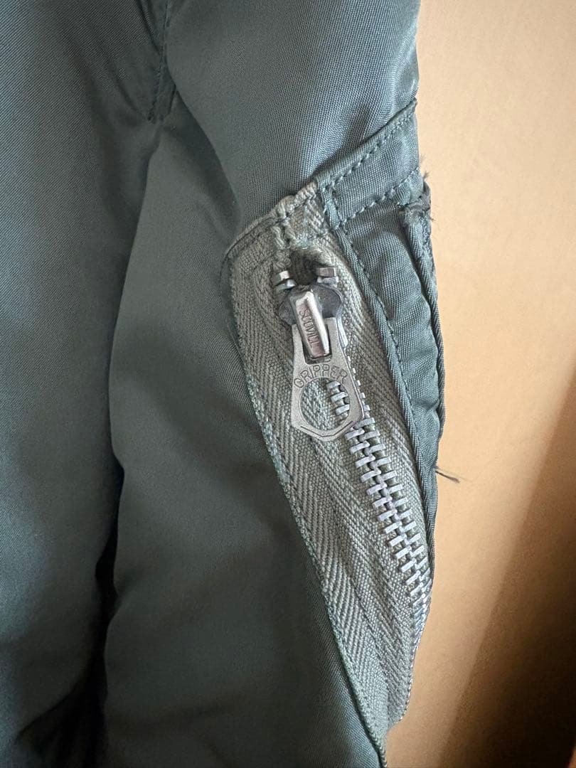 70s l2b フライトジャケット　表記サイズL