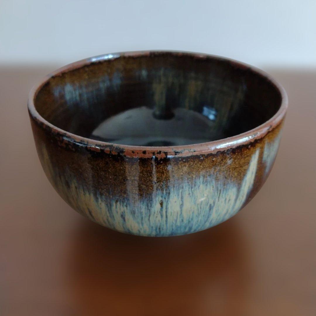 小代焼　たけみや窯　三代目　近重治太郎さんの抹茶茶碗　新品未使用