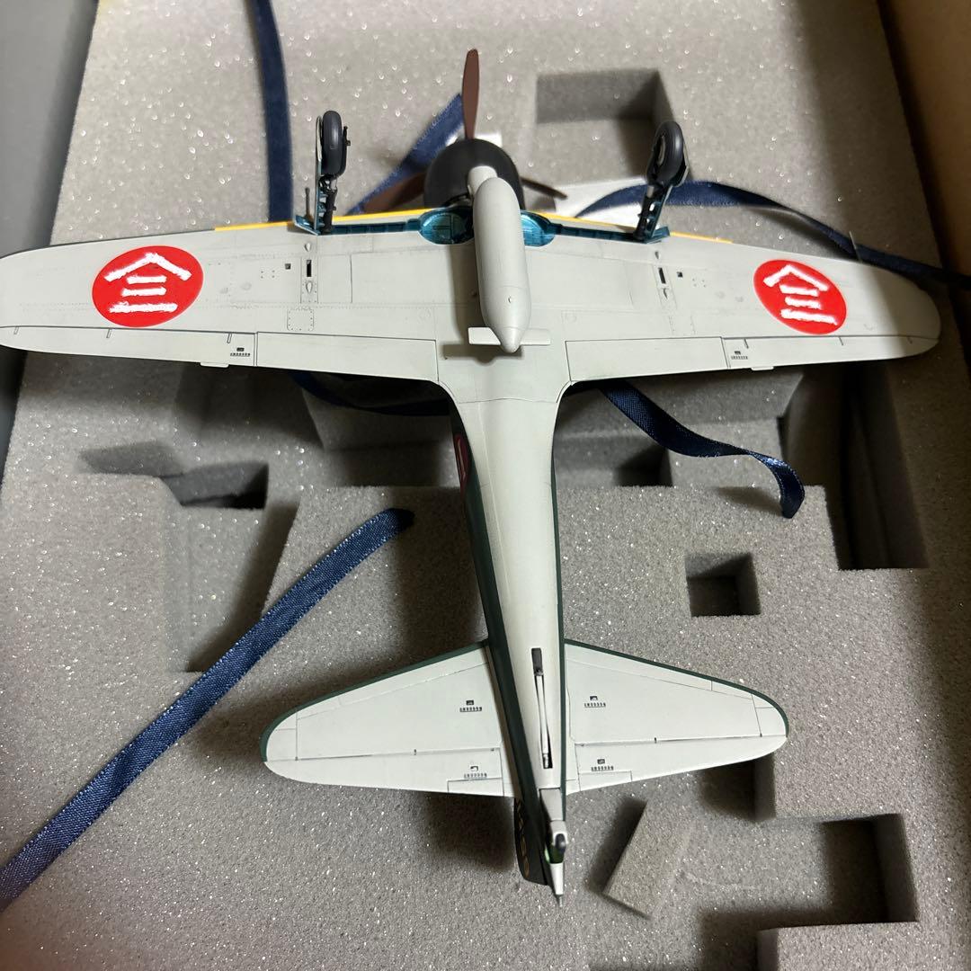 A*5様 タミヤ 148 零戦 52型 完成品　零式艦上戦闘機 五二装甲　戦闘1