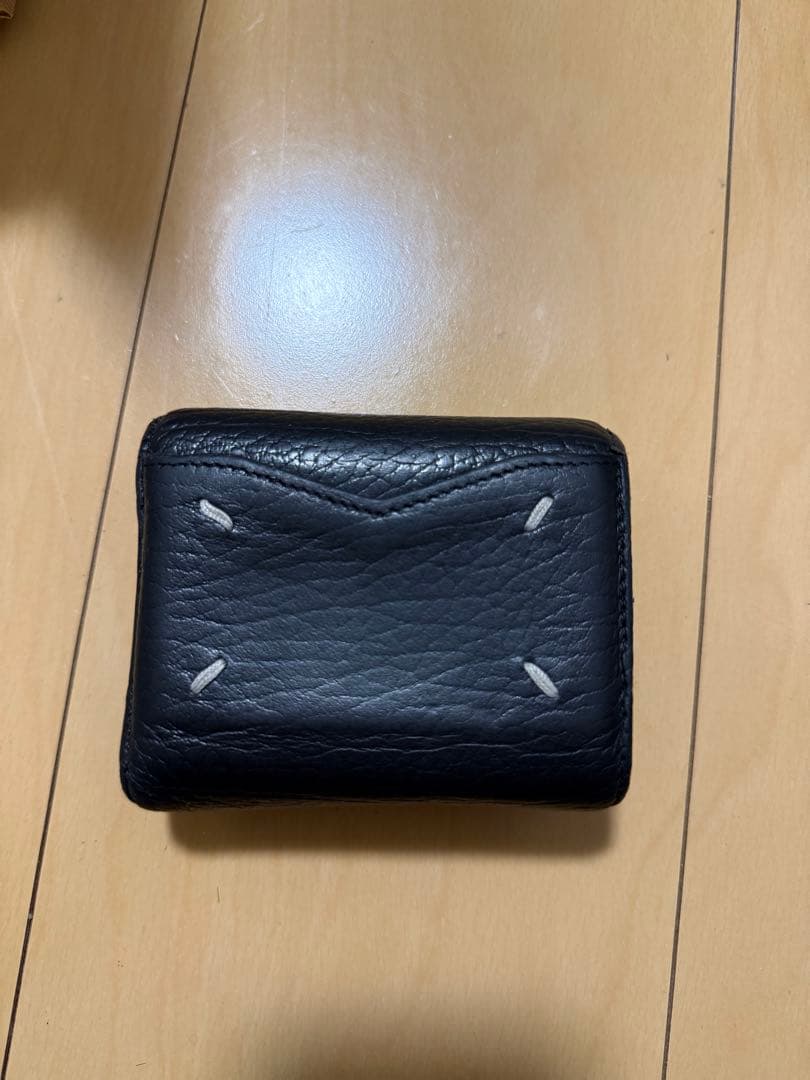 Maison Margiela マルジェラ　三つ折り財布 ブラック