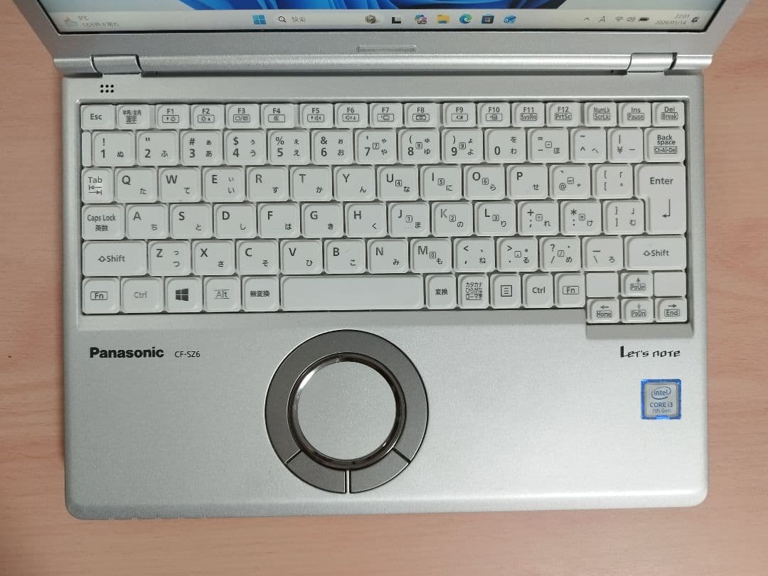 ★レッツノートSZ6 i5/8GB/128GB/win11/office付き