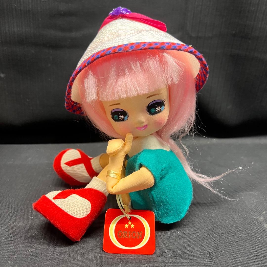 〇Kb右1050 デッドストック 昭和レトロ ポーズ人形 女の子