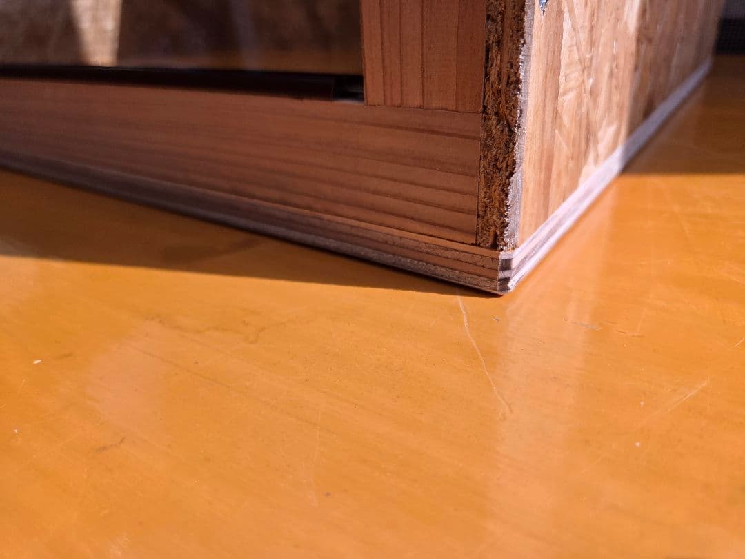 【受注制作】爬虫類ケージ　幅60 × 奥行45(調整可) × 高さ30cm