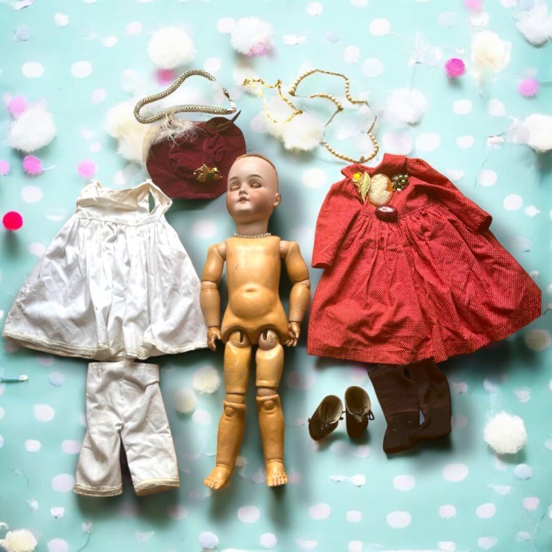 KOMUGI アンティーク ビスクドール アーモンド マルセル クイーン