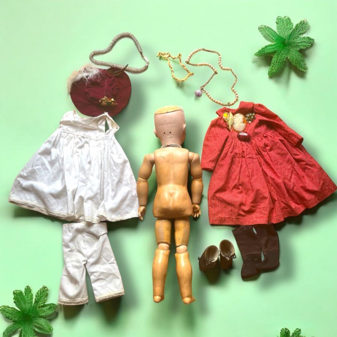 KOMUGI アンティーク ビスクドール アーモンド マルセル クイーン