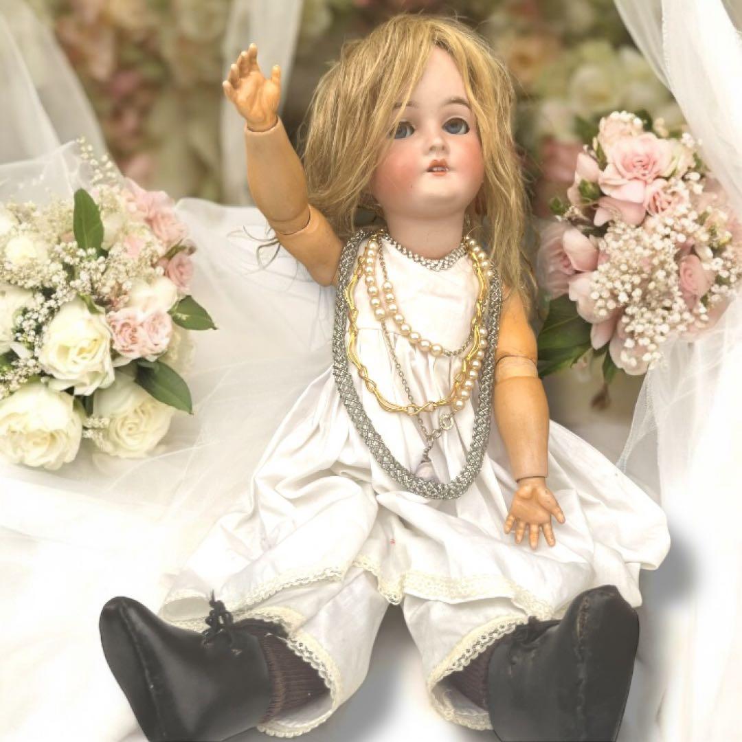 KOMUGI アンティーク ビスクドール アーモンド マルセル クイーン