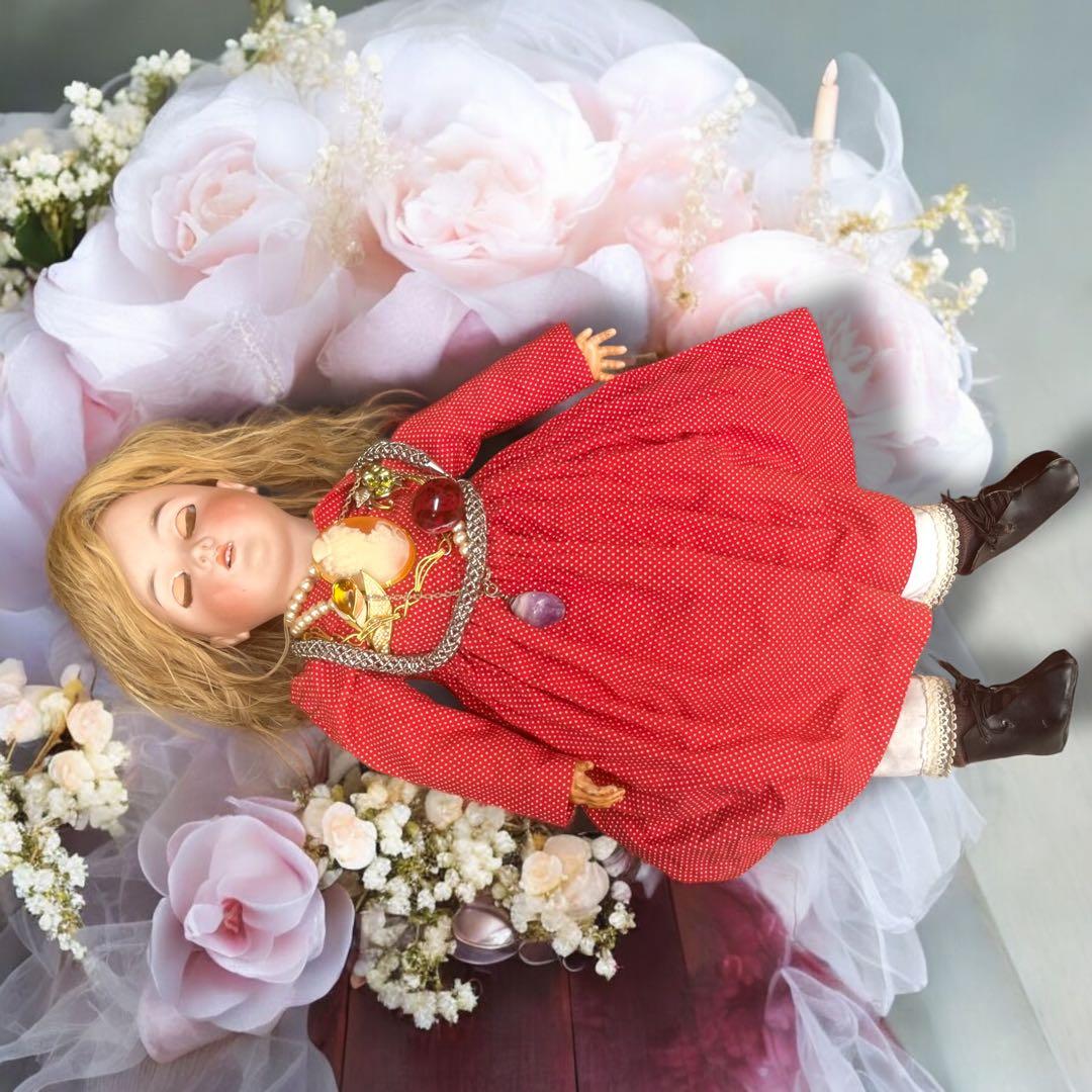 KOMUGI アンティーク ビスクドール アーモンド マルセル クイーン