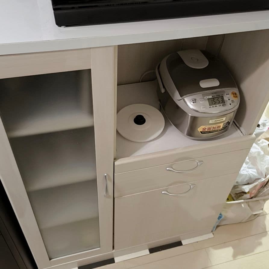 ニトリ　食器棚　キッチンカウンター