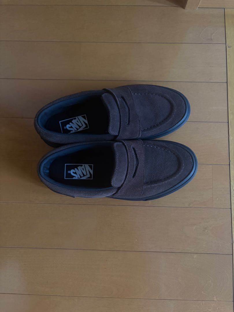 vans ローファー brown