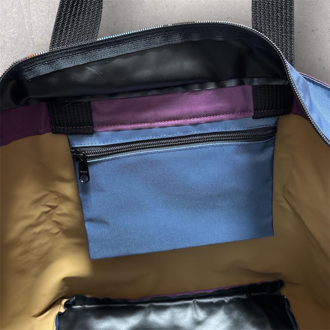 ひよこ　エルベシャプリエ　舟形 特大 大容量 ナイロン トートバッグ XL