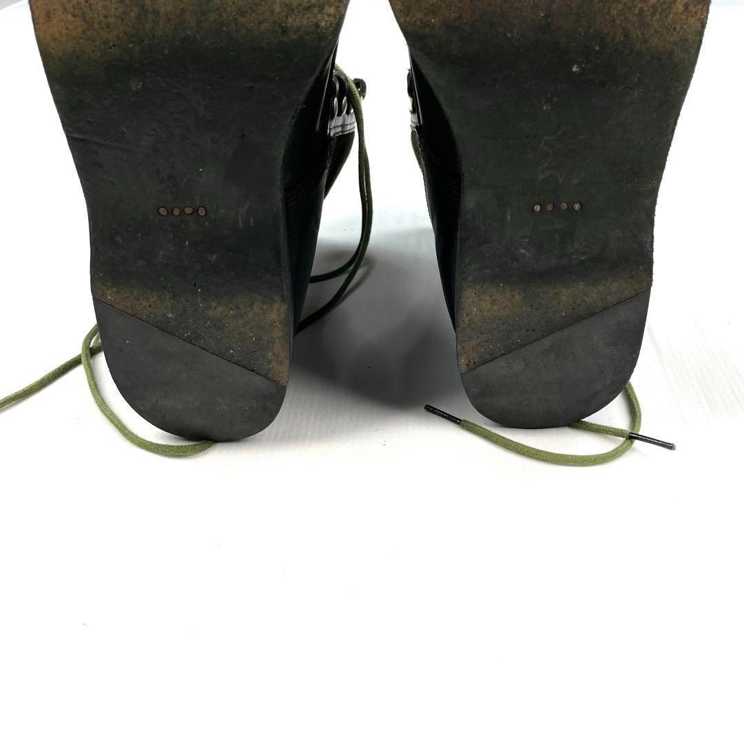 【超神レア】 Hender Scheme SACAI コンバットブーツ カーキ