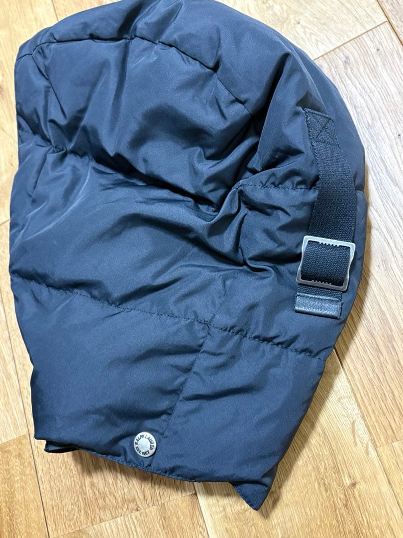 ポロラルフローレンダウンベスト　2way　フード ポニー刺繍 紺　M