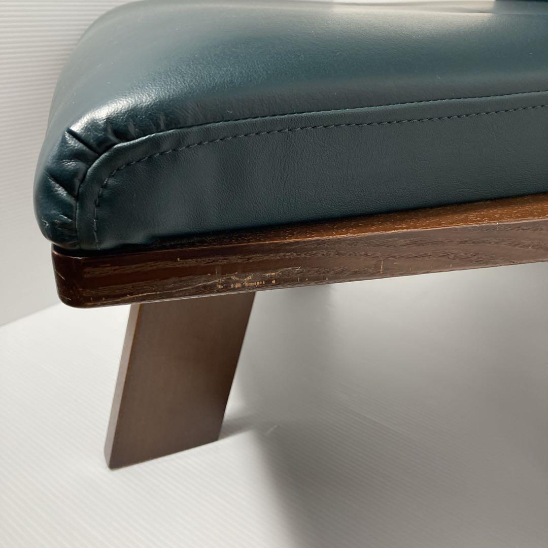 ナガノインテリア　回転式ダイニングチェア　　アンティーク椅子　レトロ