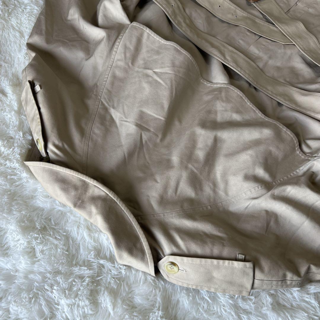 「美品」バーバリー　トレンチコート L〜XL ベージュ　ノバチェック　チェスター