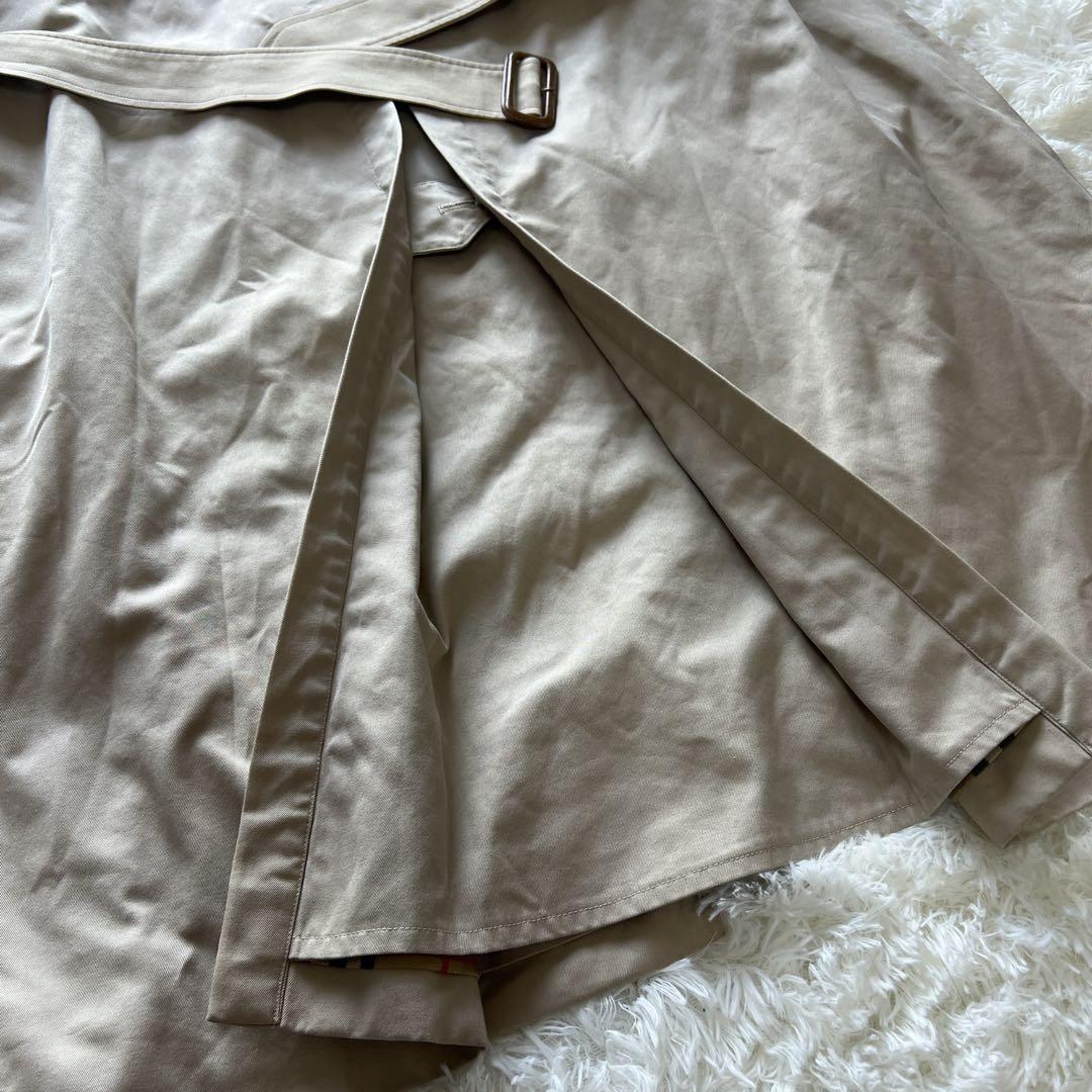 「美品」バーバリー　トレンチコート L〜XL ベージュ　ノバチェック　チェスター