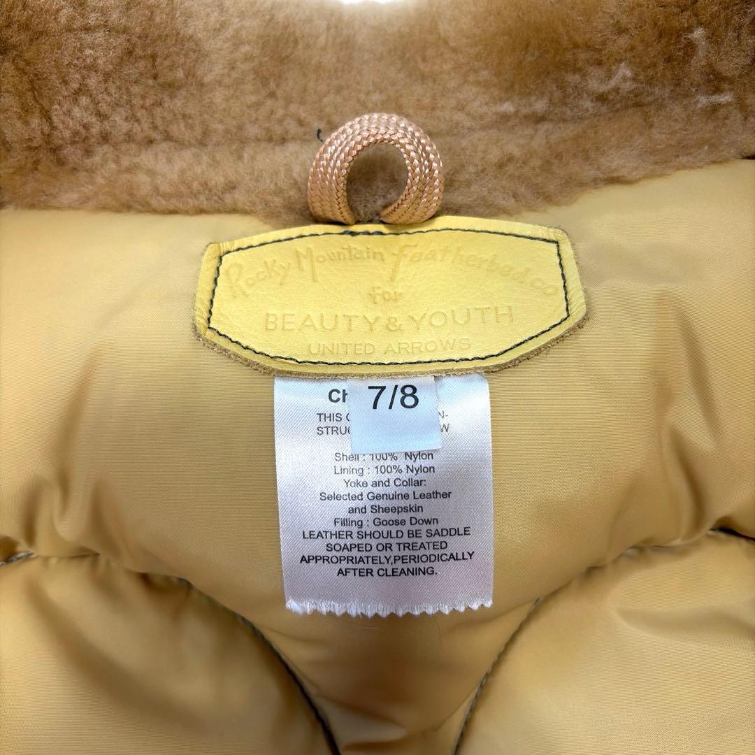 ROCKYMOUNTAIN beauty&youth 別注　ダウンベスト