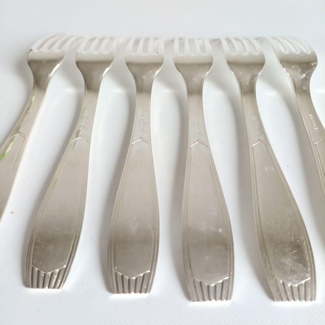 クリストフル ALFENIDE テーブルフォーク 6本 ヴィンテージ