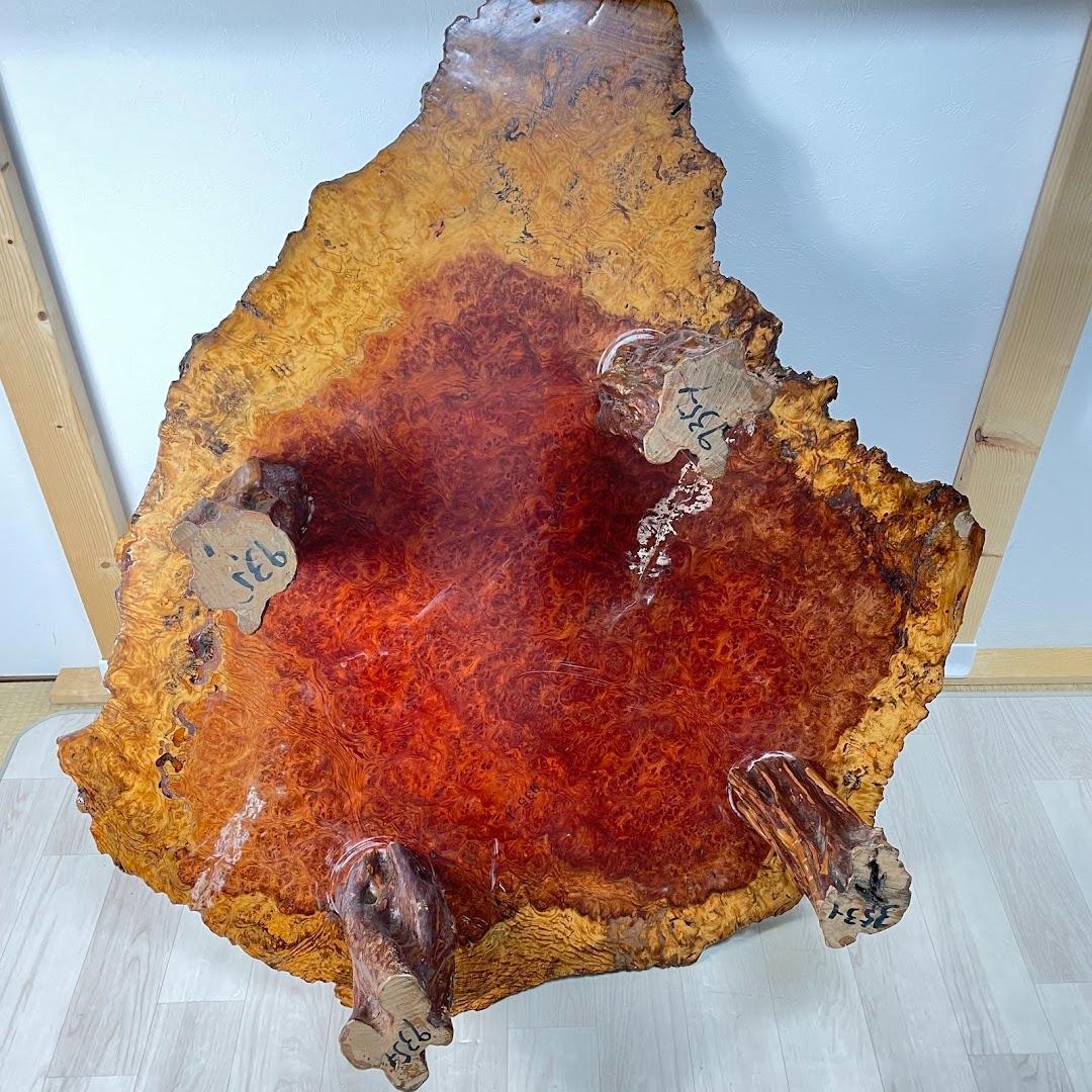 花梨 天然木 一枚板 瘤 瘤杢 花台 座卓 テーブル