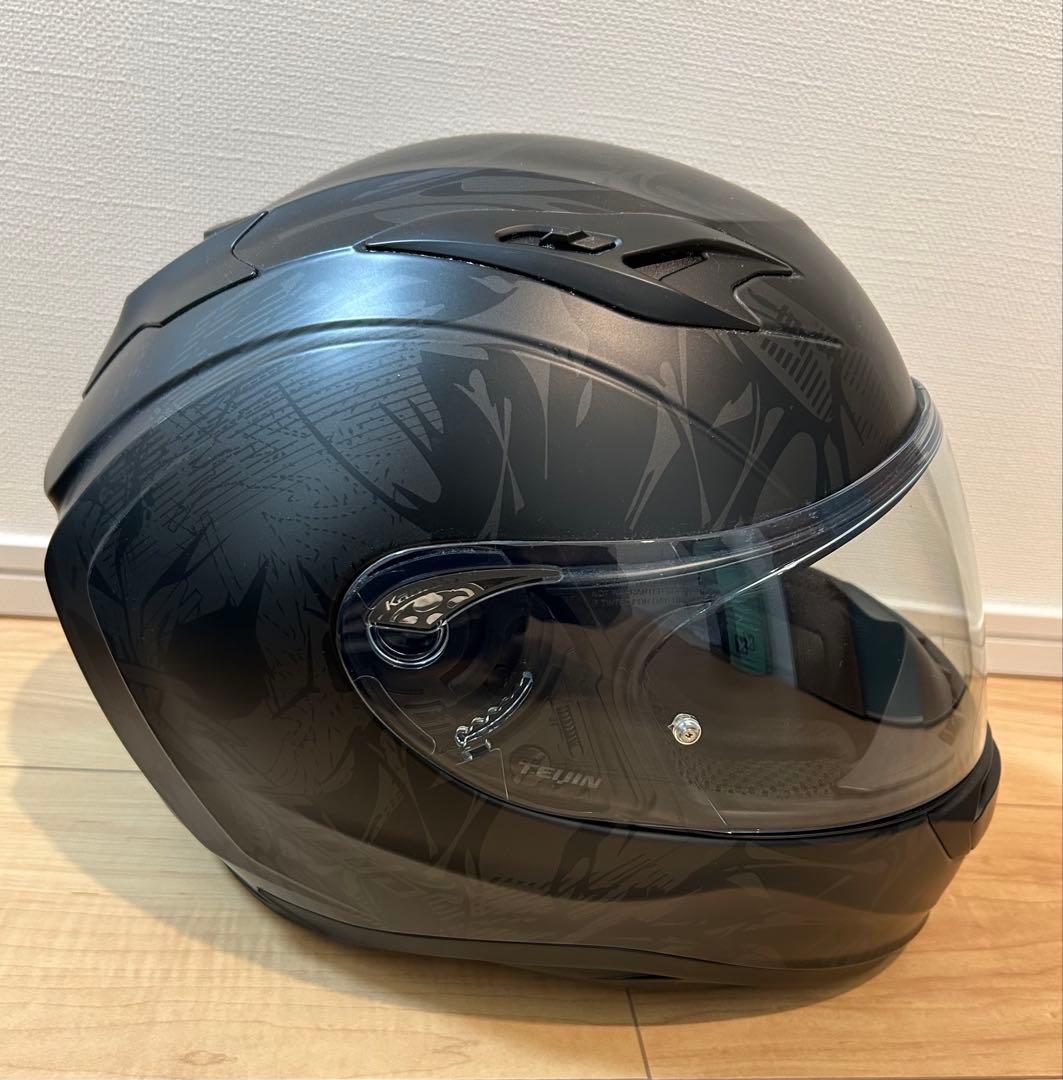 KABUTO フルフェイスヘルメット フラットブラックグレー　KAMUI3