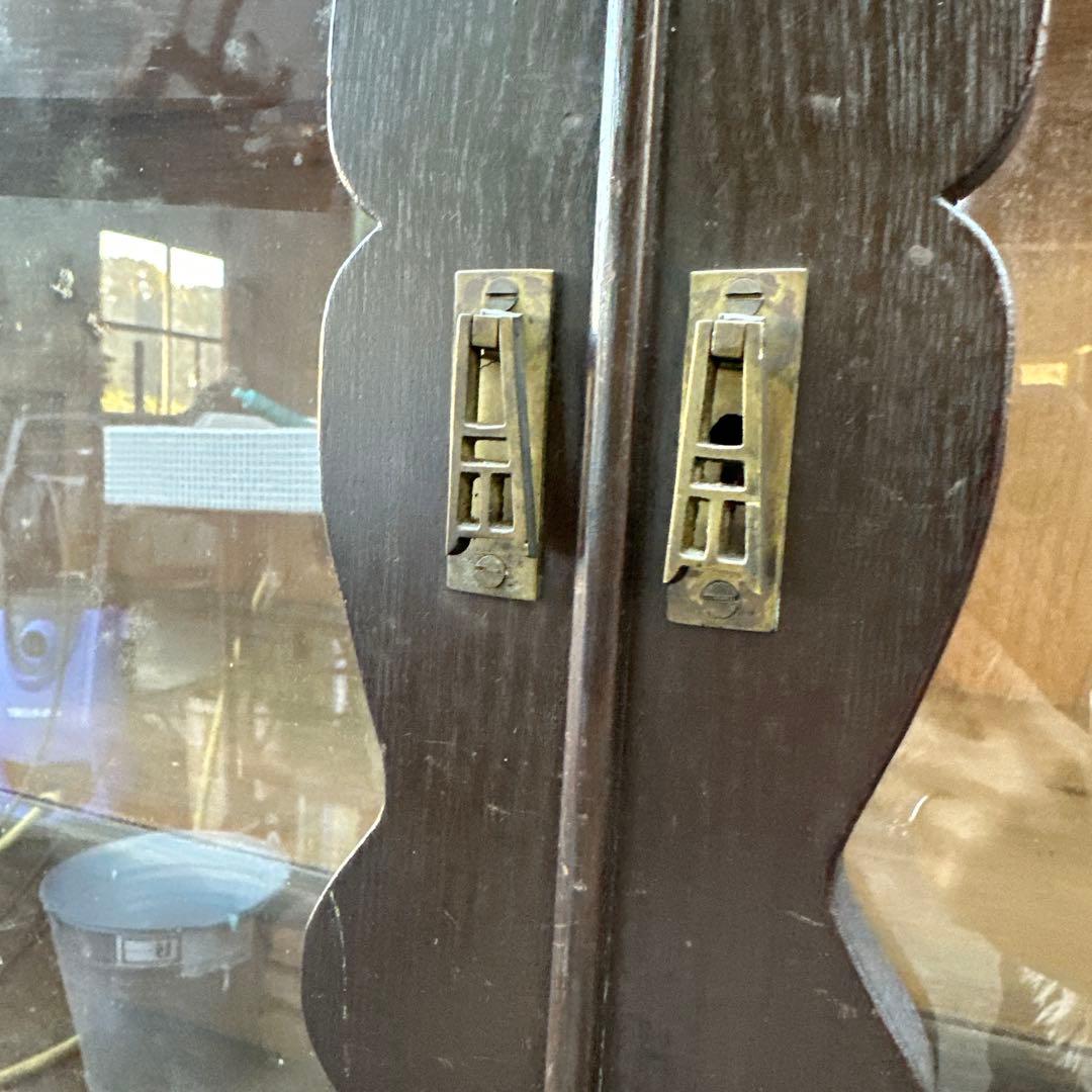 更にお値下げ❣️ヴィンテージとっても素敵な書棚ガラス棚食器棚に！