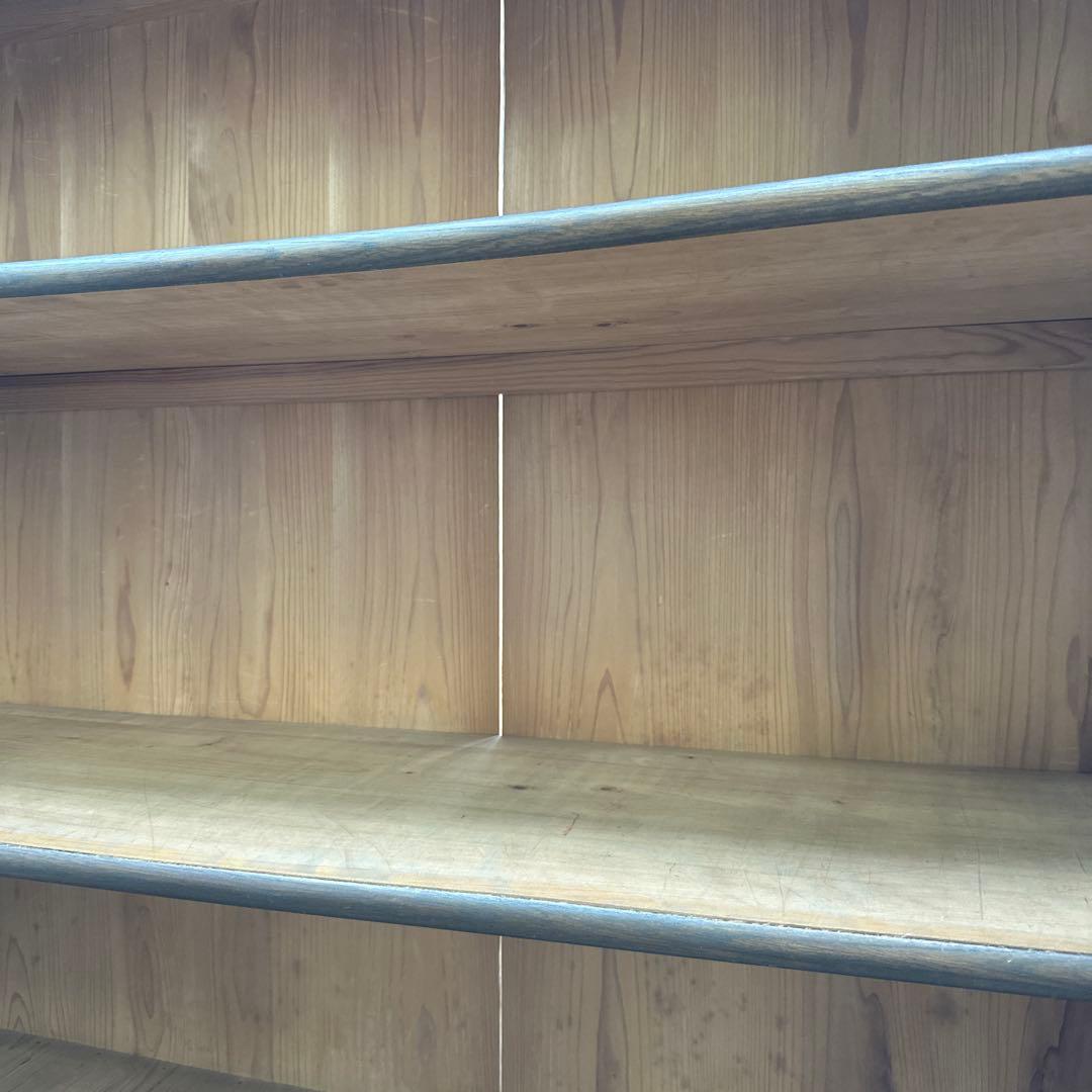 更にお値下げ❣️ヴィンテージとっても素敵な書棚ガラス棚食器棚に！